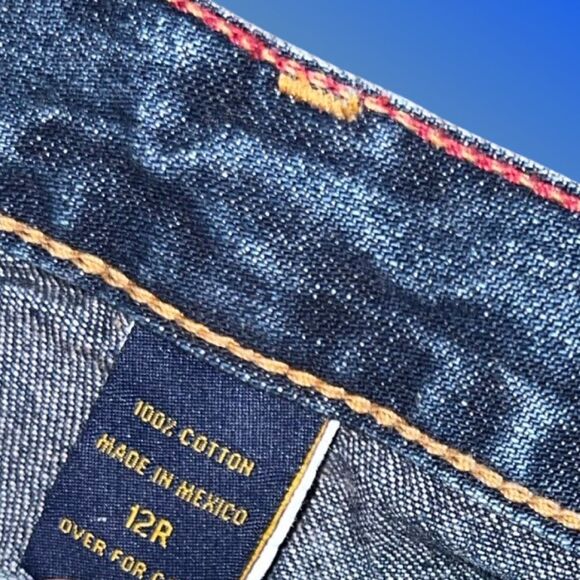 Women’s Abercrombie & Fitch Jamil Bootcut Buttonfly Jeans Size 12 Regular #41 - Picture 3 of 7